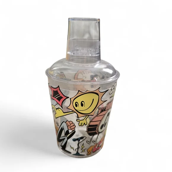 House of Blues Collectible Drink Shaker Cup Pop Art Music Souvenir - Picture 3 of 9